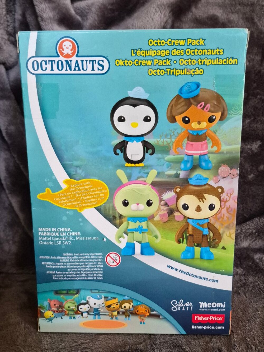 Fisher-Price Octonauts Octo Crew Figure 4-Pack Box/Plastic Damage - see photos - Picture 3 of 9